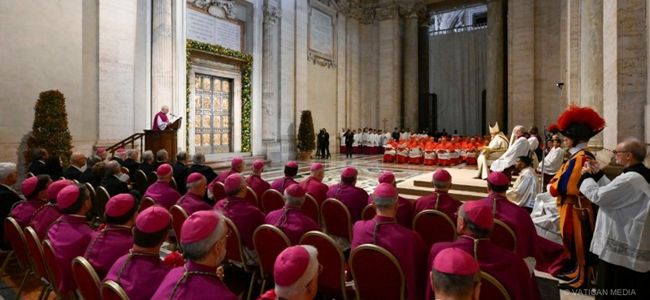 Indizione Giubileo San Pietro