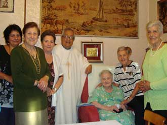 con p. Anastasio e la Legione di Maria foto 2