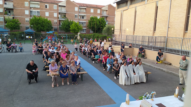 Un momento della celebrazione
