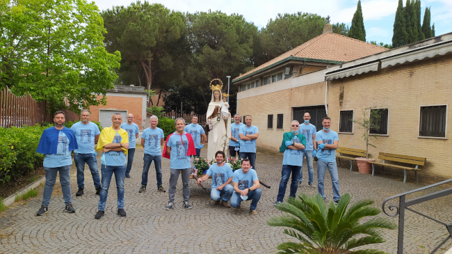 foto di gruppo dei portatori