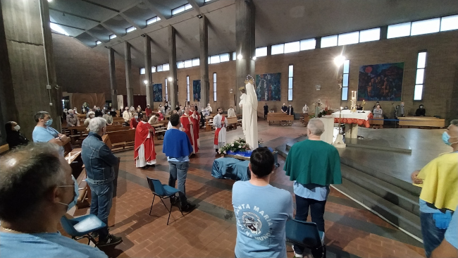 un momento della celebrazione