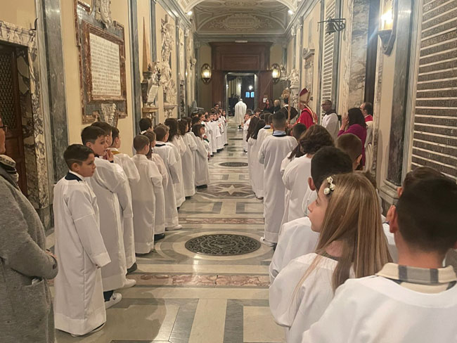 celebrazione Cresime