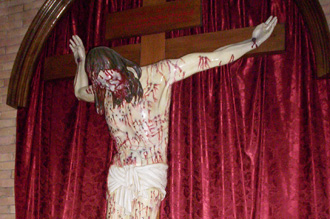 foto crocefisso sindonico