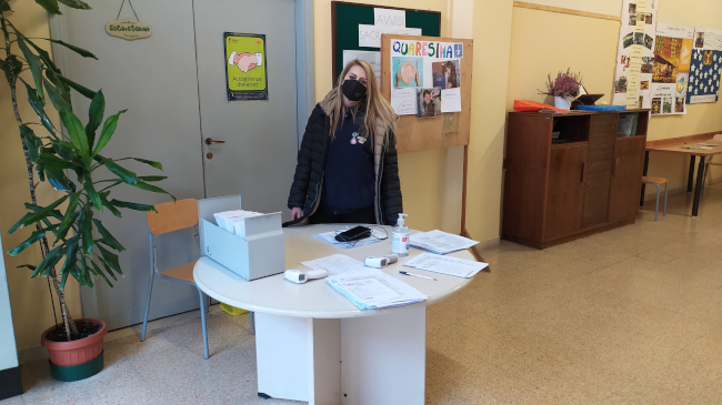 un momento della giornata