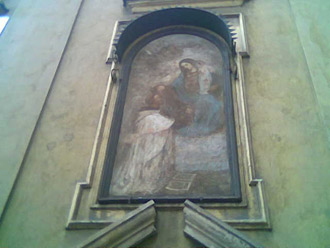 un'immagine della Madonna del Carmine