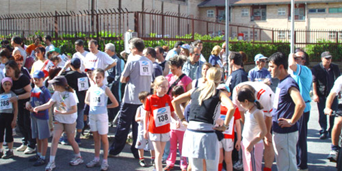 foto della partenza della maratonina foto maratona