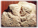 Bassorilievo con Pietro e Poalo