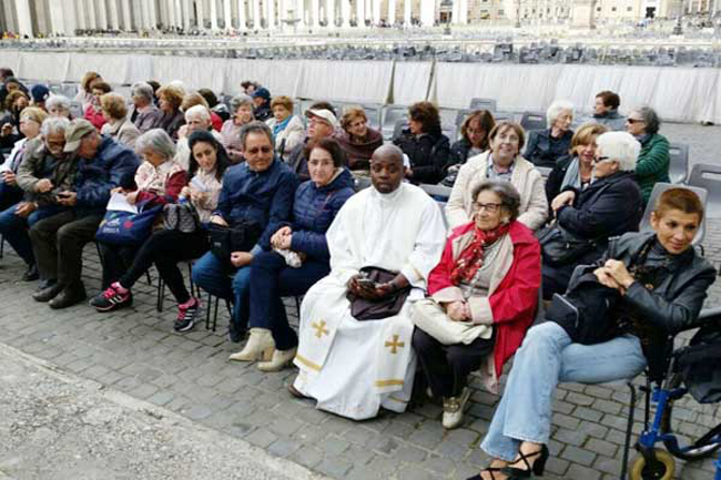 rosario a piazza san Pietro